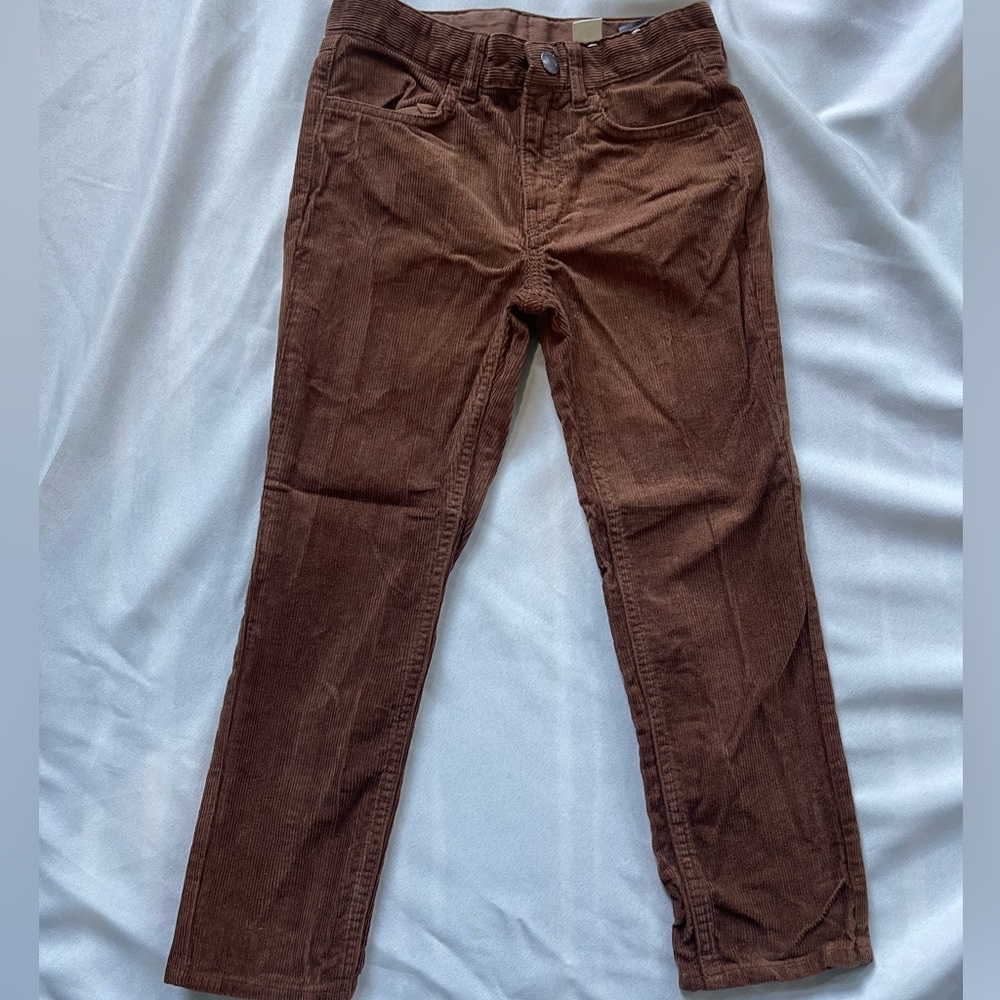 H&M Kids Corduroys 6 pair Set - Brown, 2 Navy, Olive, Light Blue, Dark Green - Picture 2 of 6
